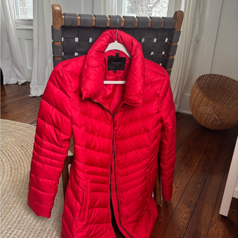 Marc New York Red Puffer Coat